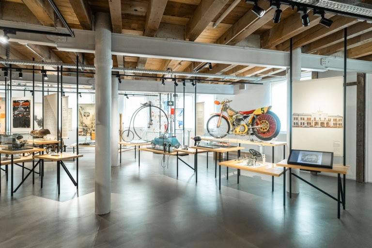 Unterwegs im Museum der Kulturmühle in Parchim