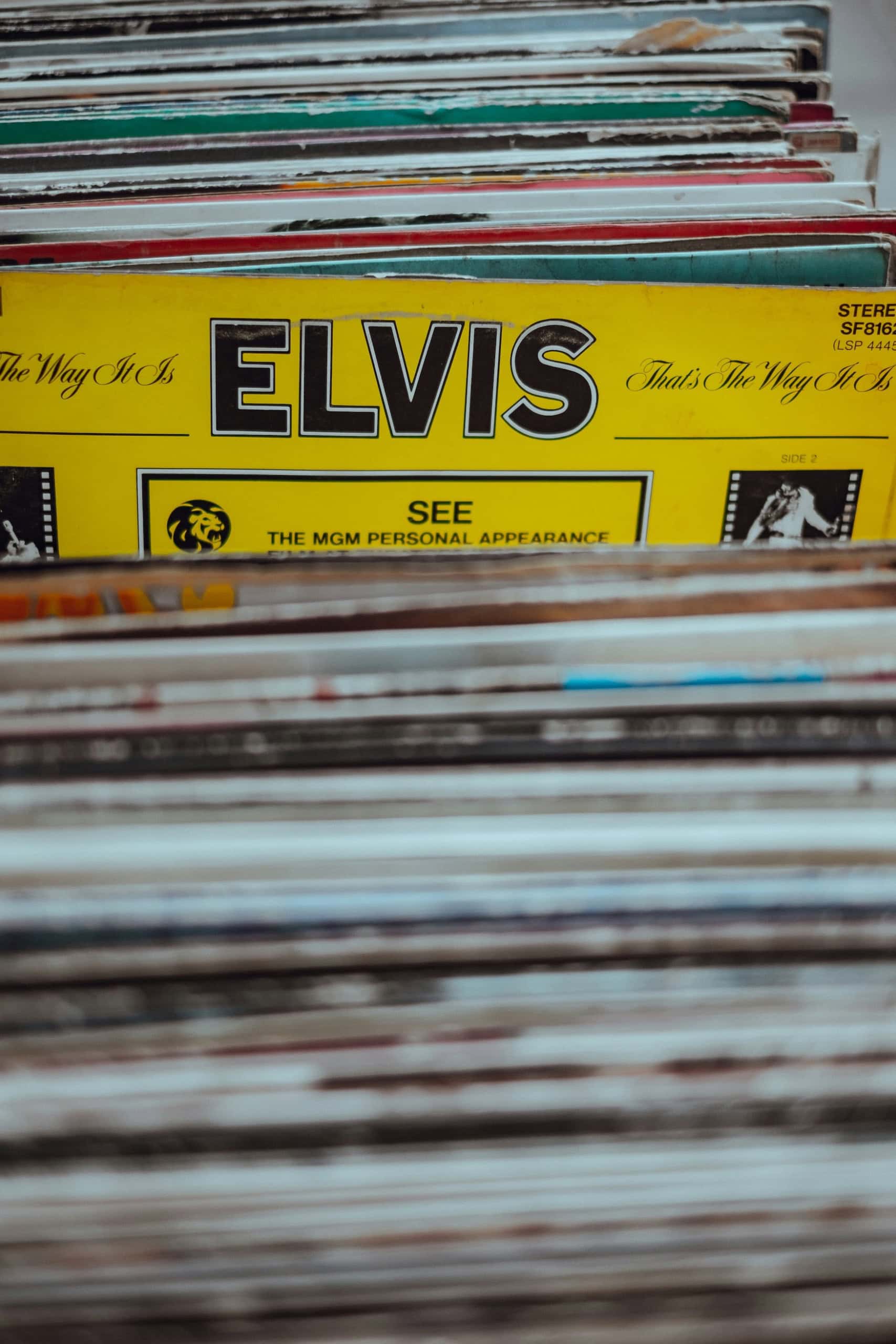 Schallplatte von Elvis Presley