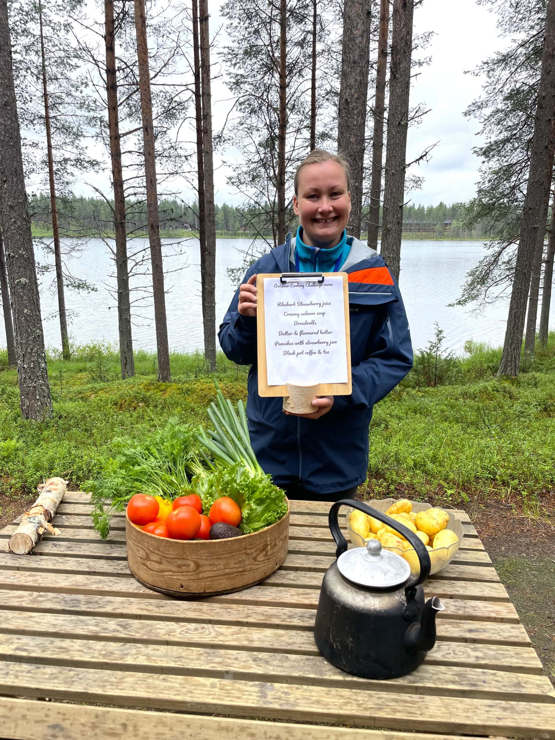 Outdoor-Cooking in Finnland