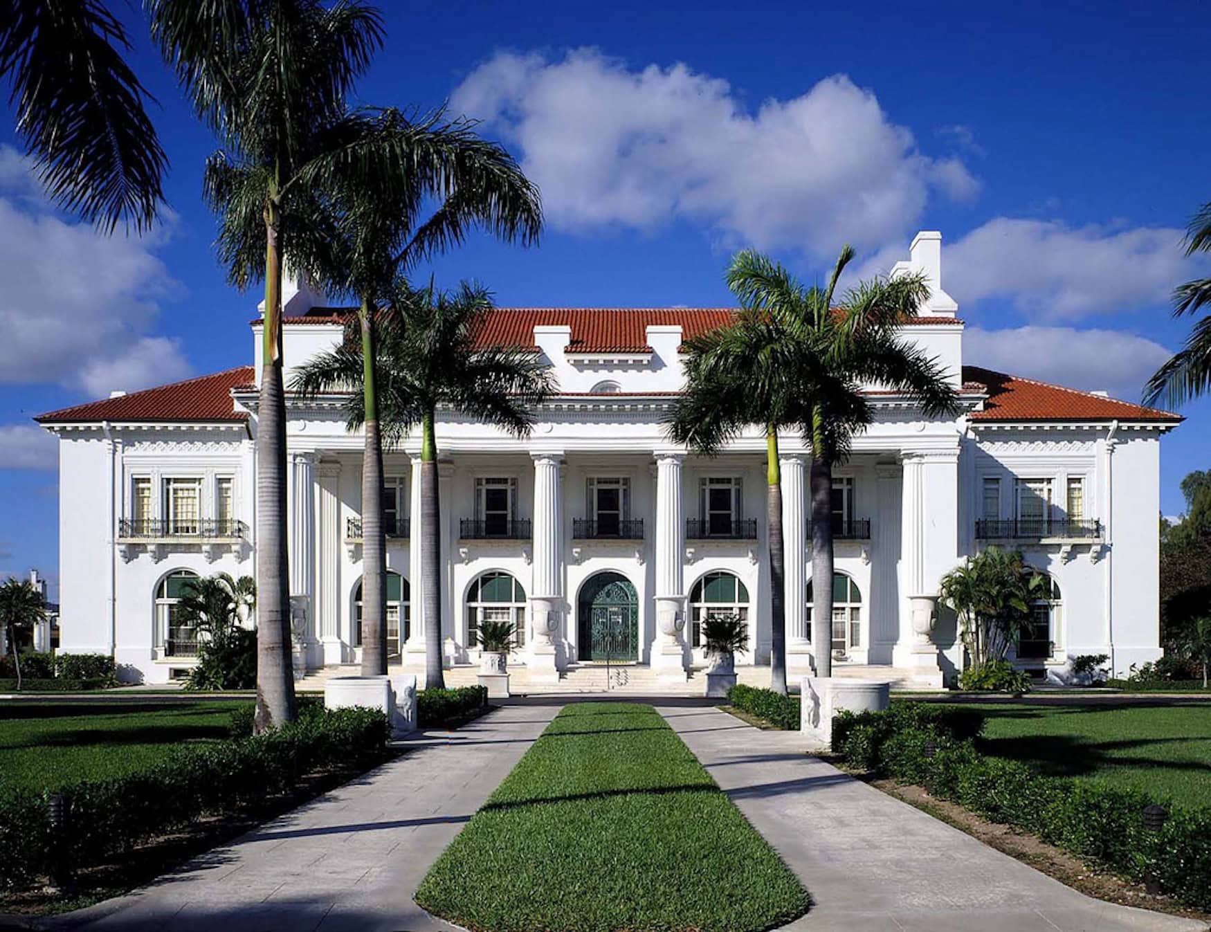 Flagler Museum in The Palm Beaches in Florida