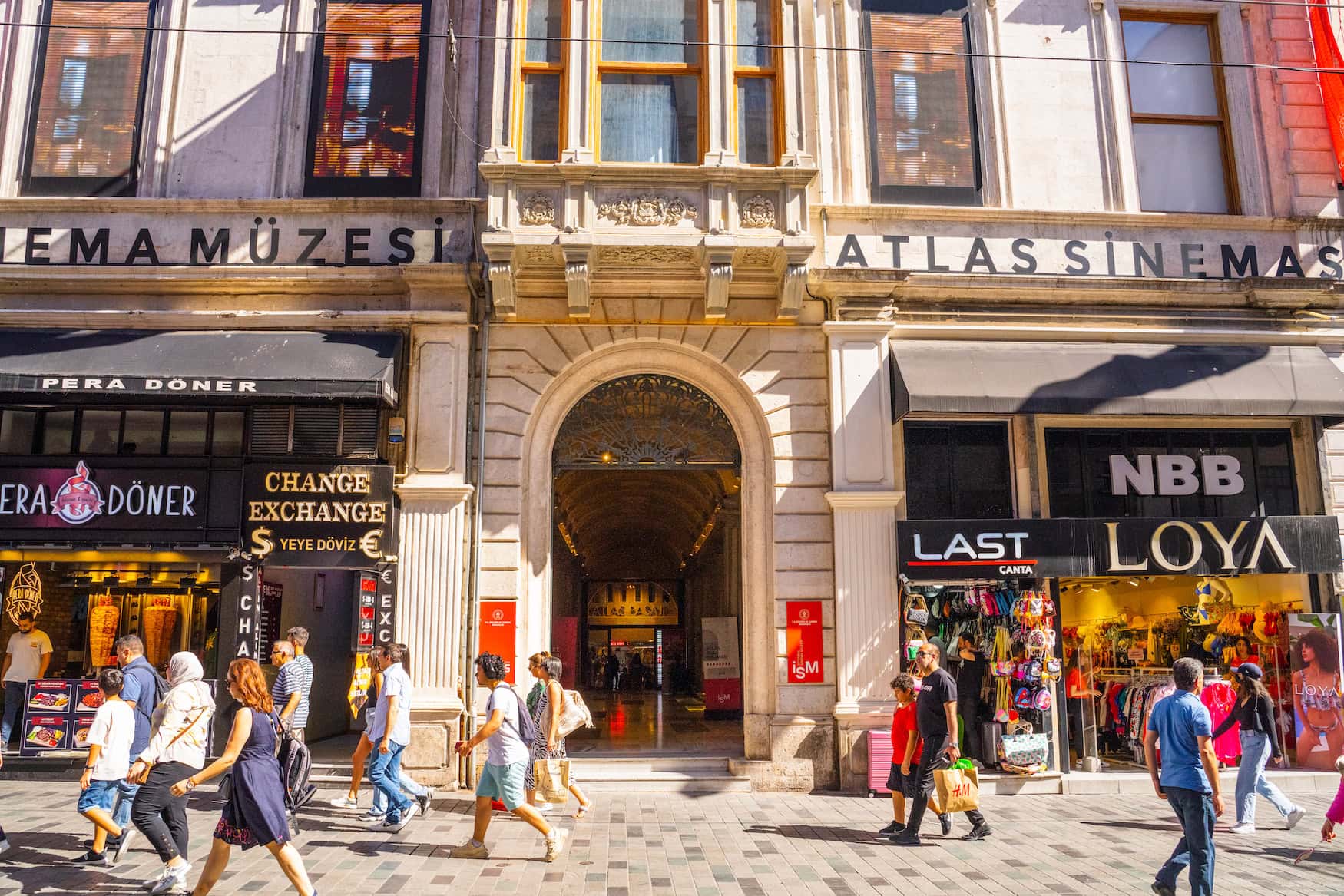 Shopping in Istanbul auf der Istiklal Straße