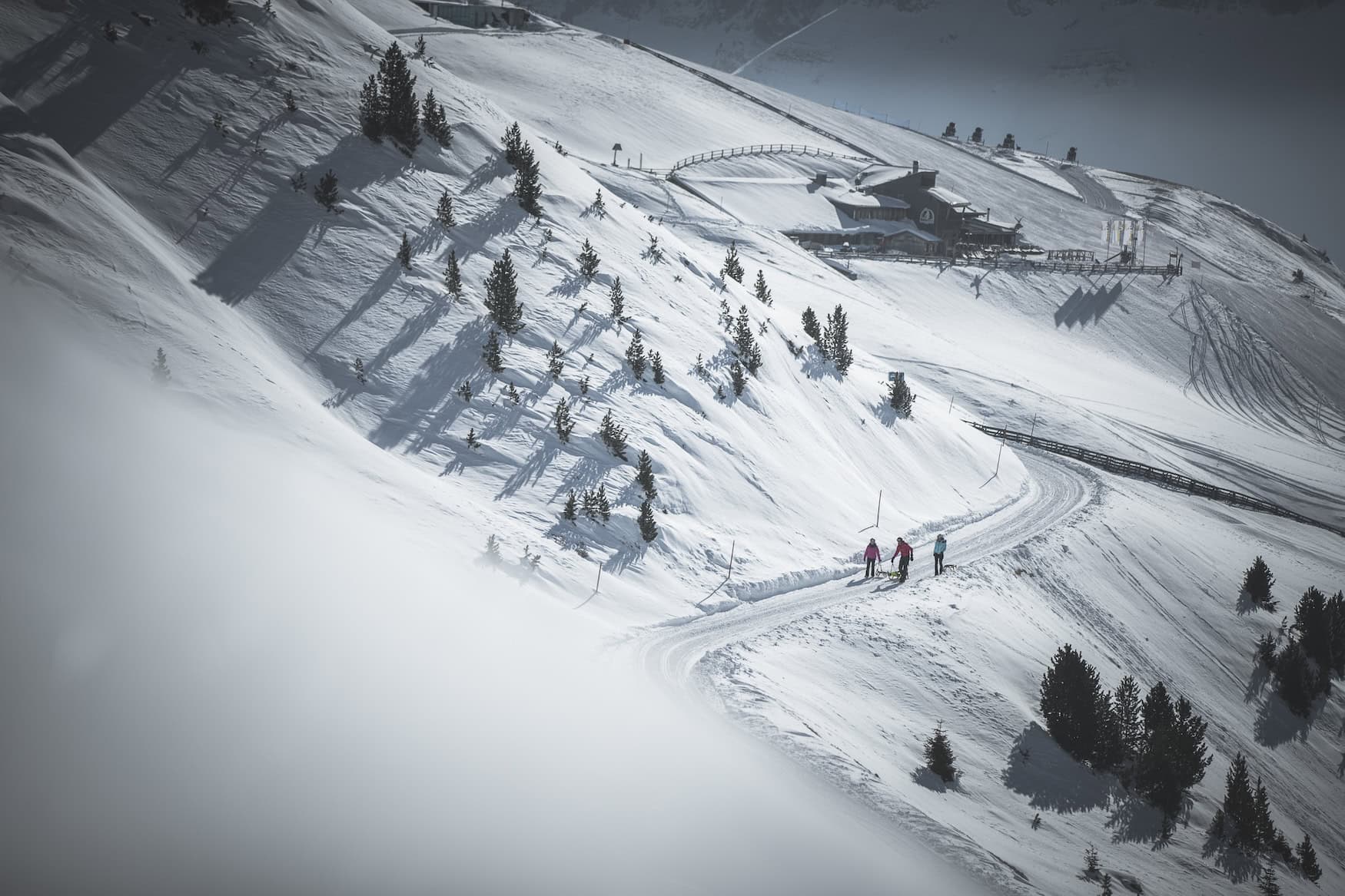 Winterwandern beim Urlaub in Brixen