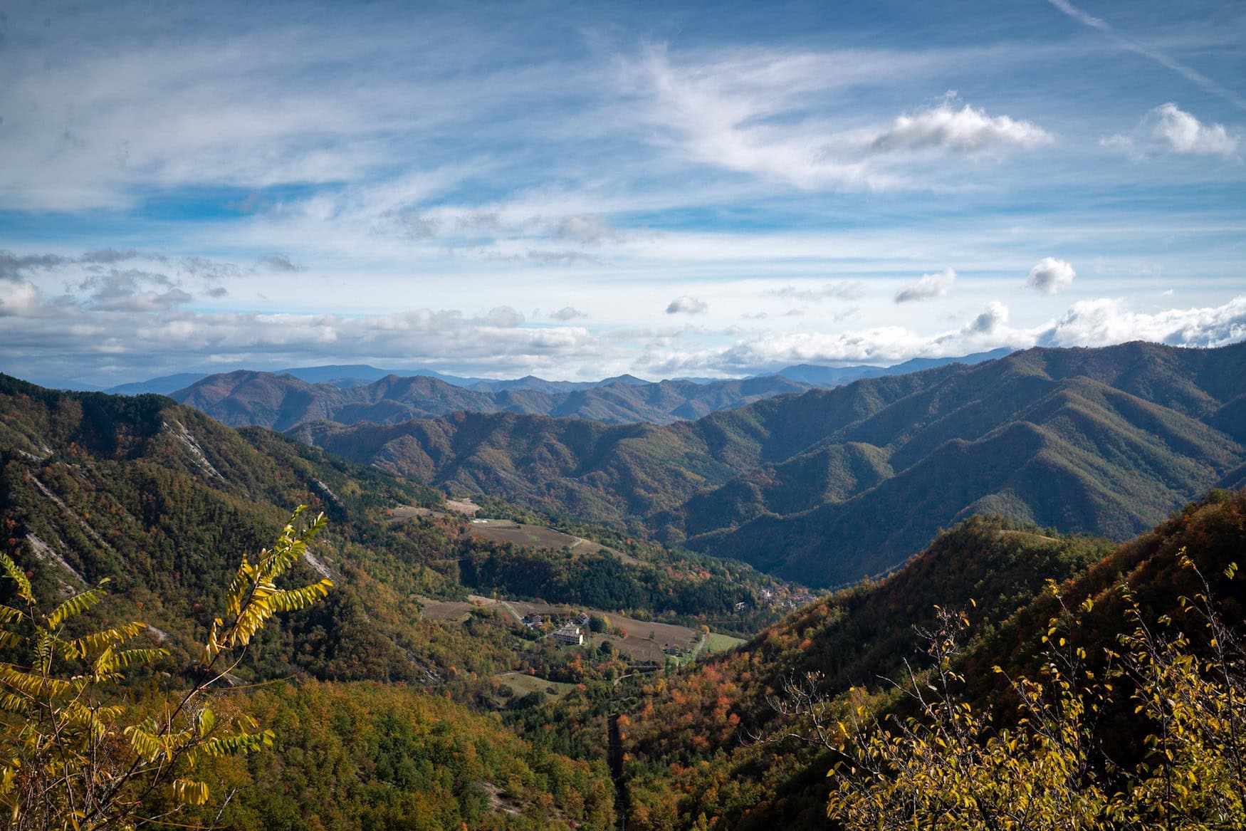 Foreste Casentinesi in der Region Emilia Romagna in Italien