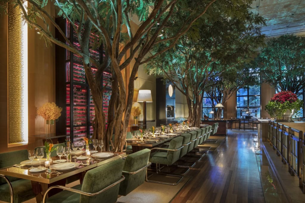 Restaurant im Four Seasons New York.