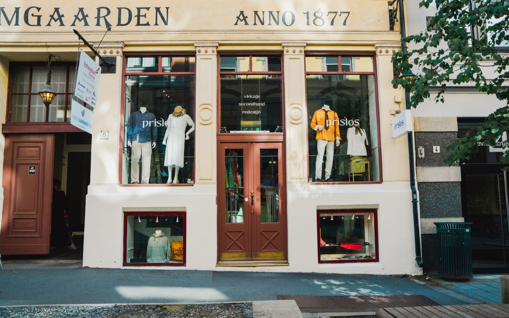 Vintage- und Mode-Shop in Oslo