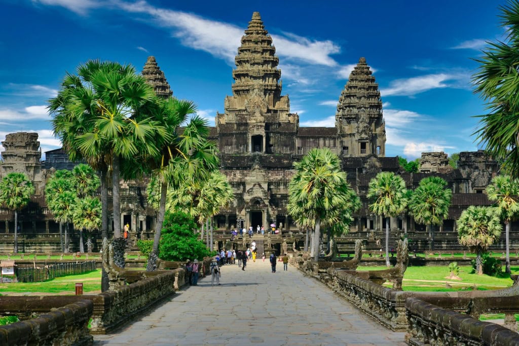 Eingang von Angkor Wat