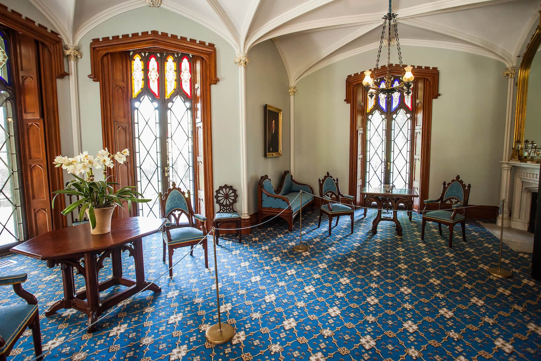 Blick in die Lyndhurst Mansion.