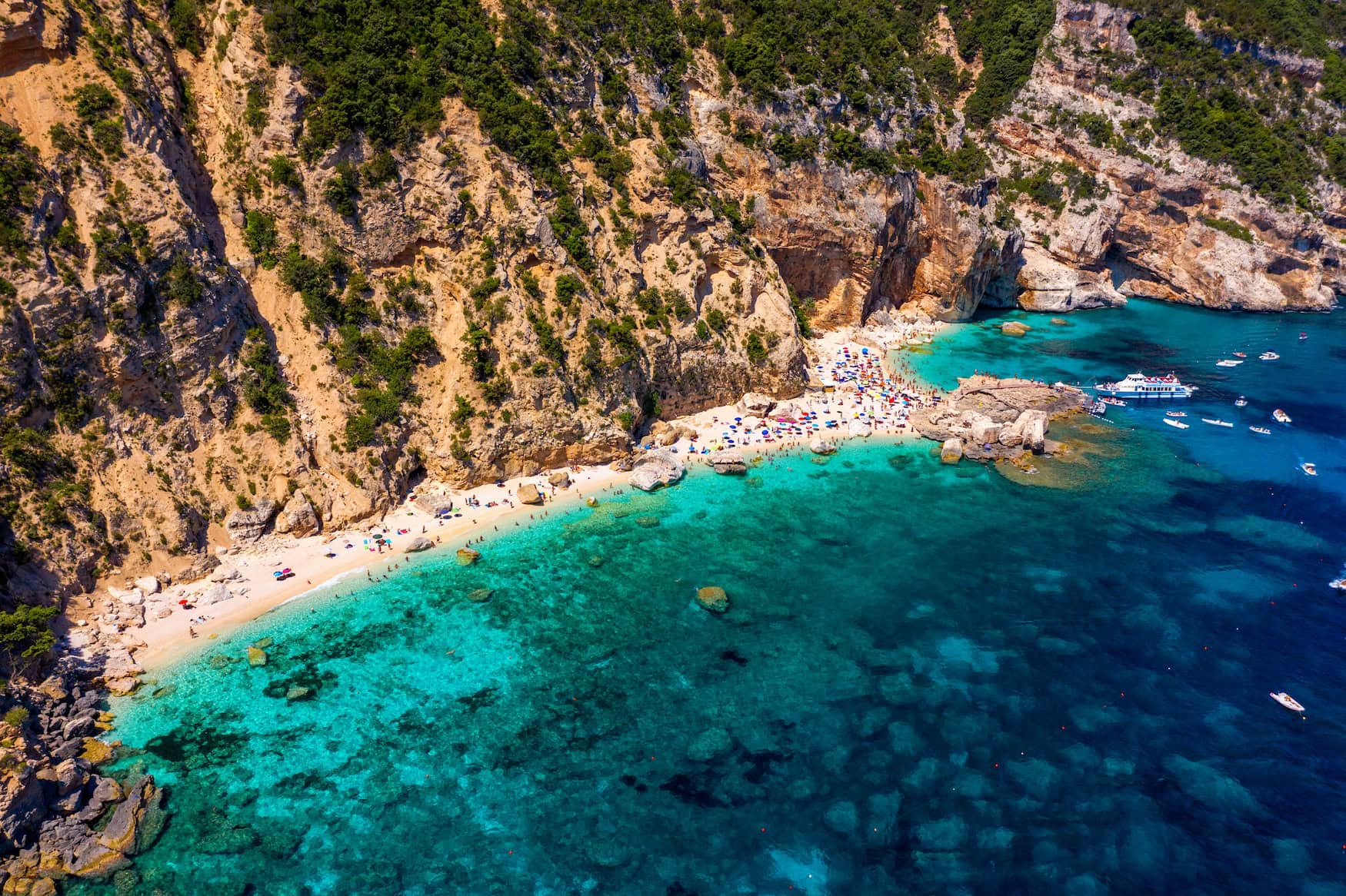 Cala Mariolu auf Sardinien
