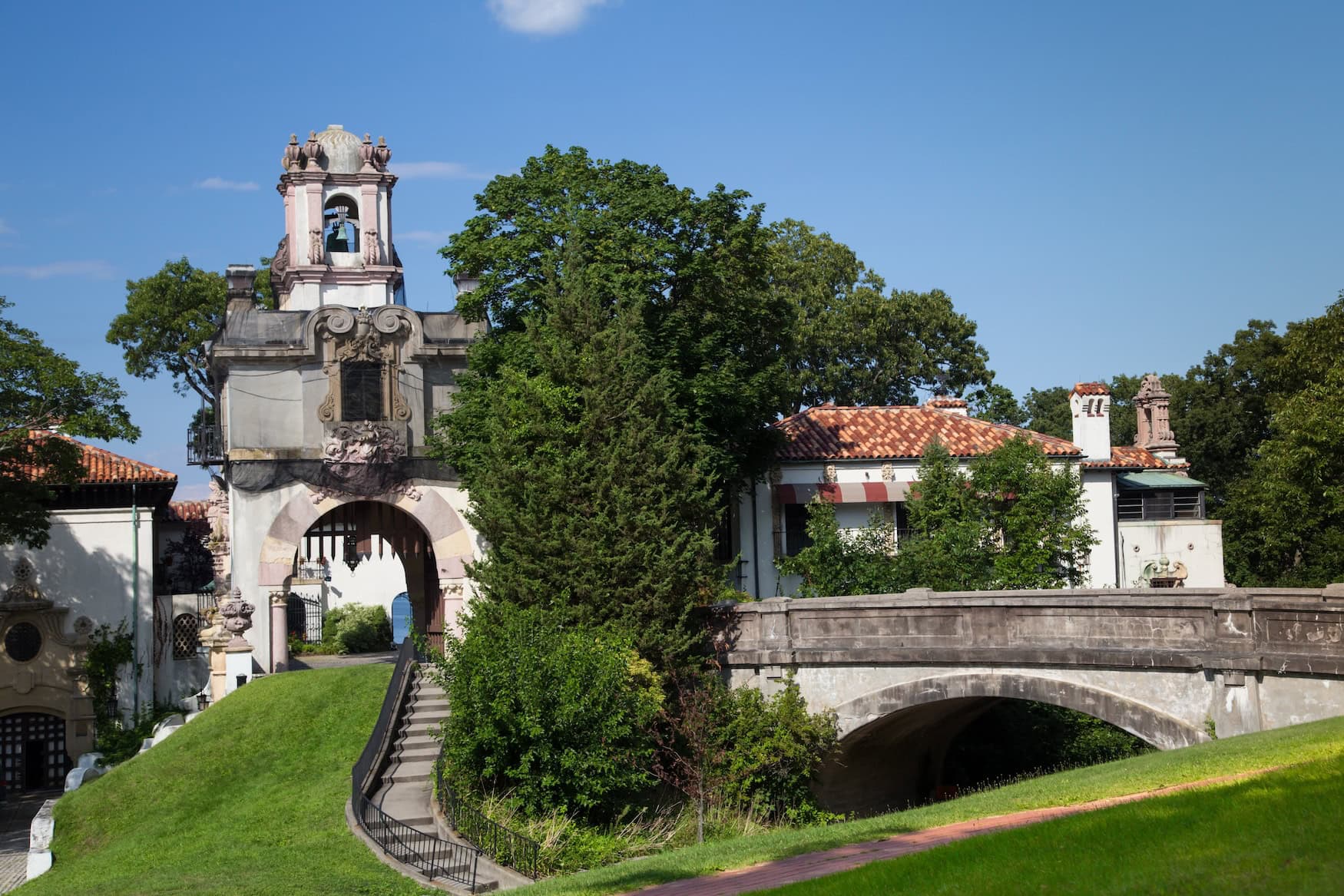 The Vanderbilt Mansion.