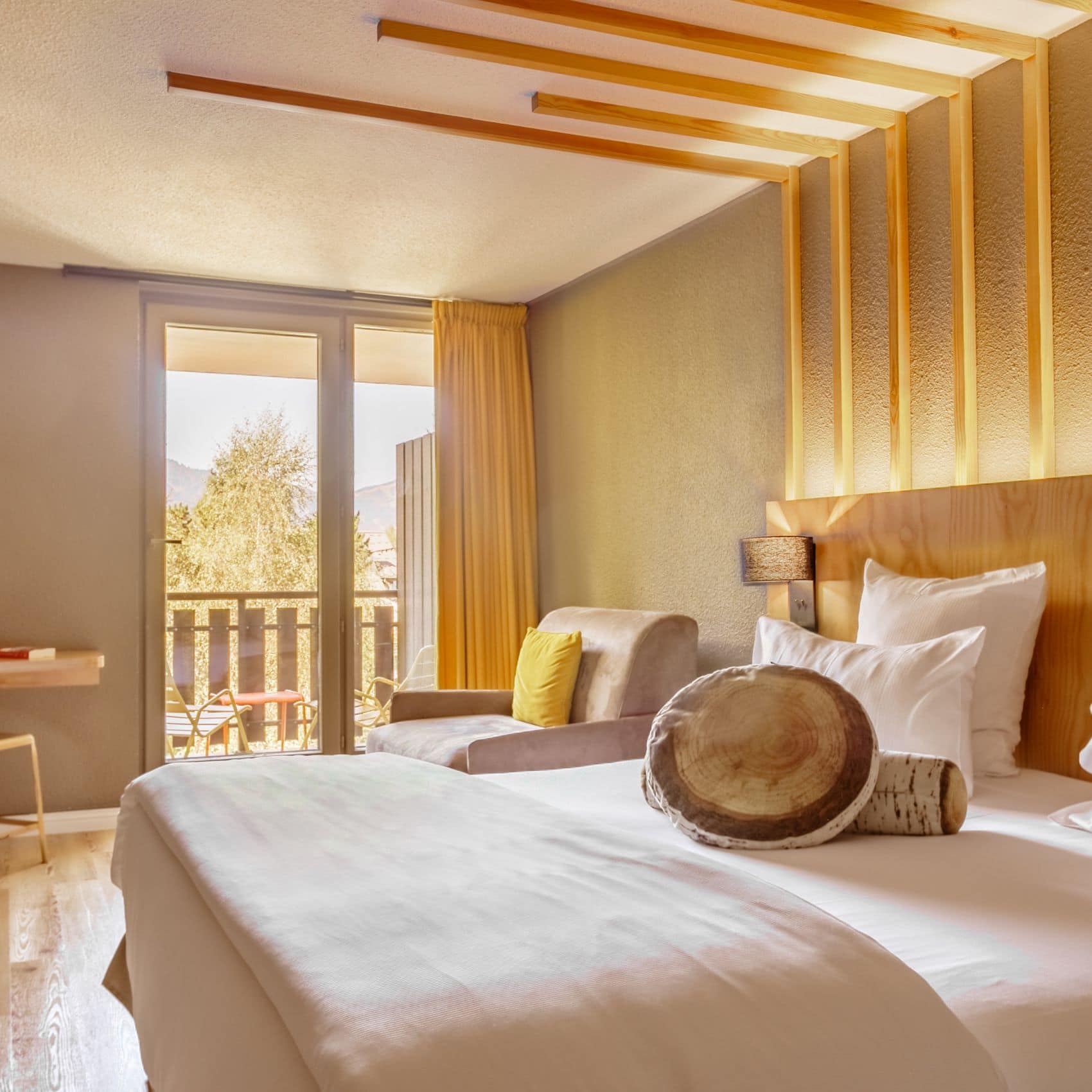 Zimmer im Hôtel Les Aiglons in Chamonix