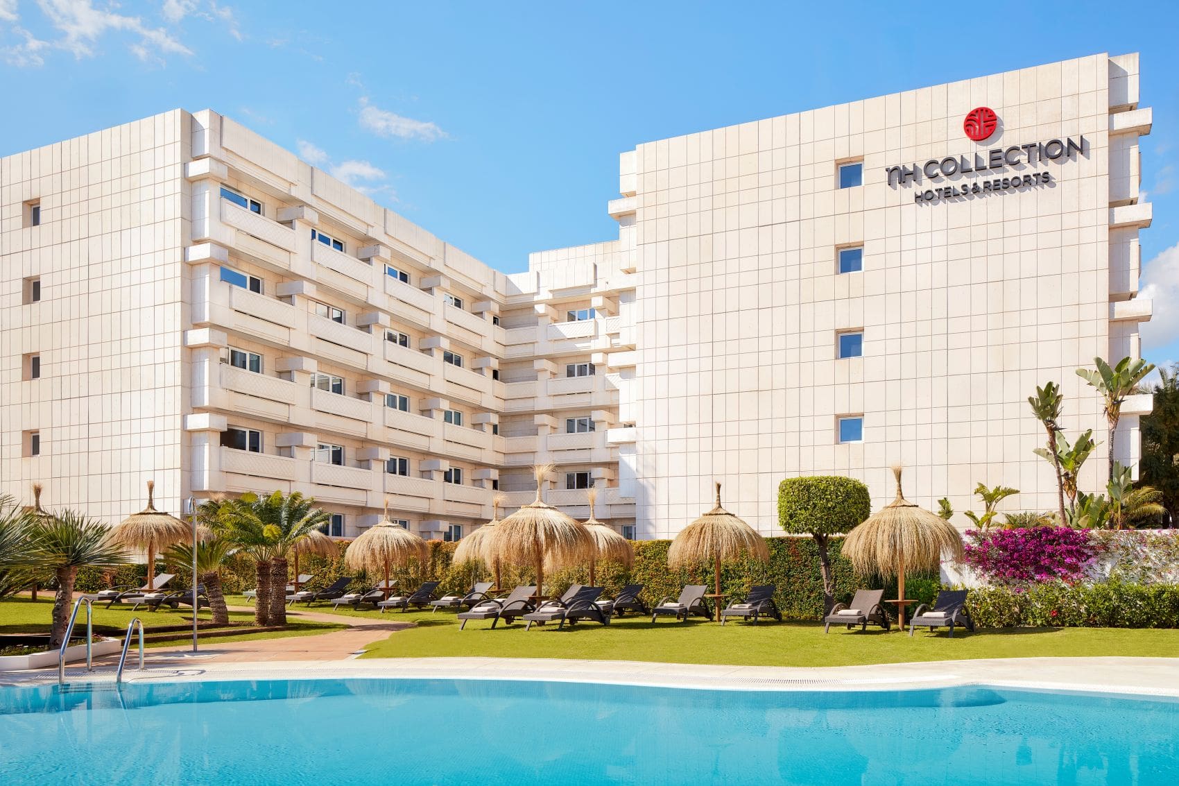 Fassade des NH Collection Hotels in Marbella