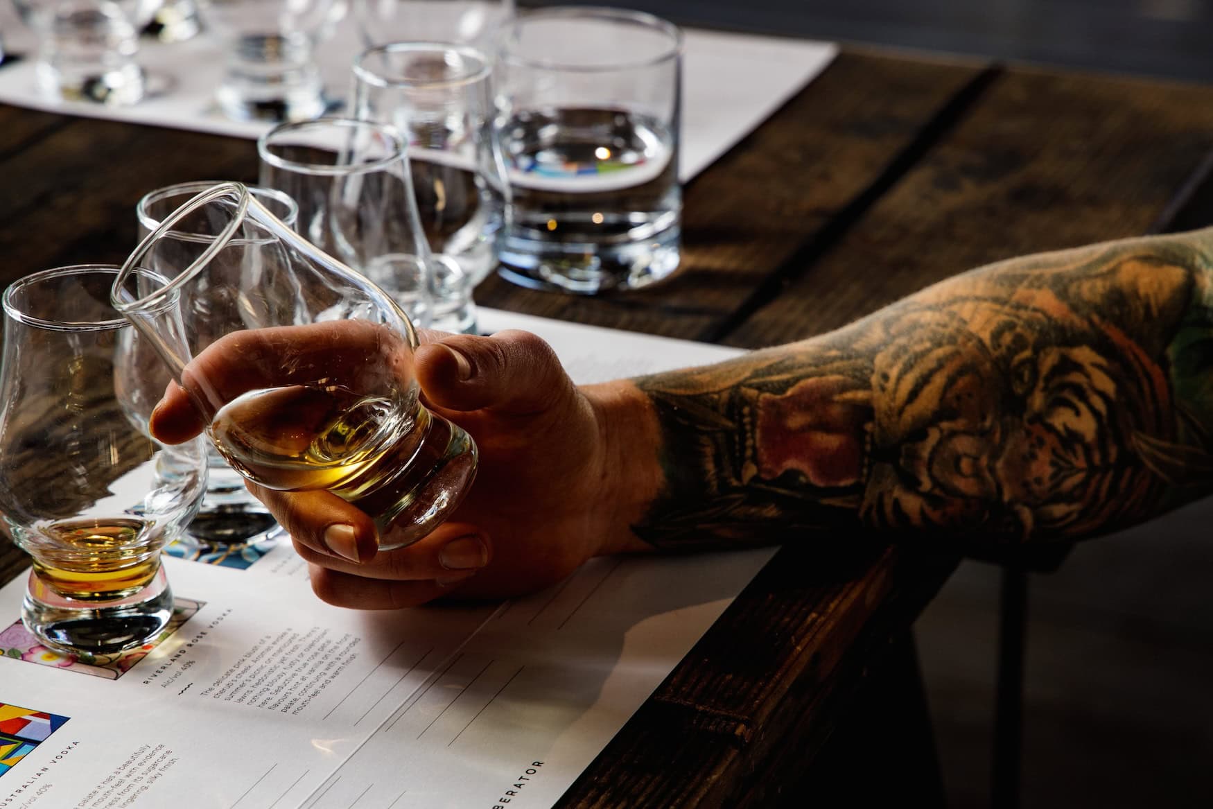 Tasting in der 23rd Street Distillery