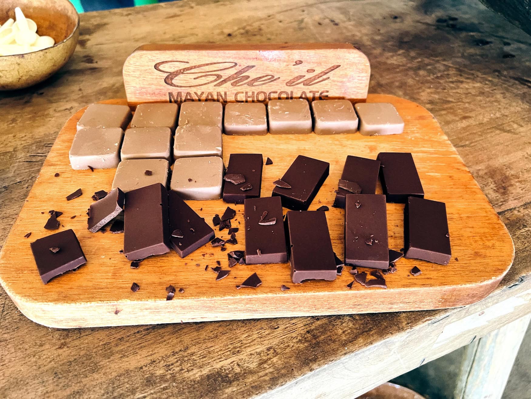frische Schokolade beim Urlaub in Belize