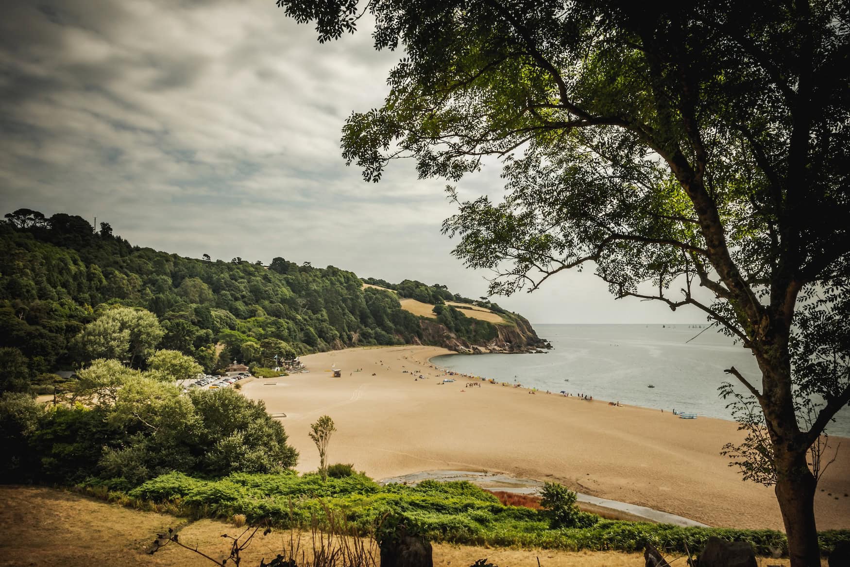 Blackpool Sands Beach in der Nähe von Dartmouth in Devon