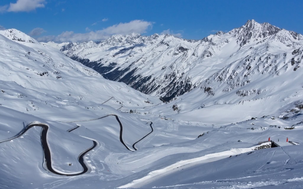 Serpentinen im Kaunertal