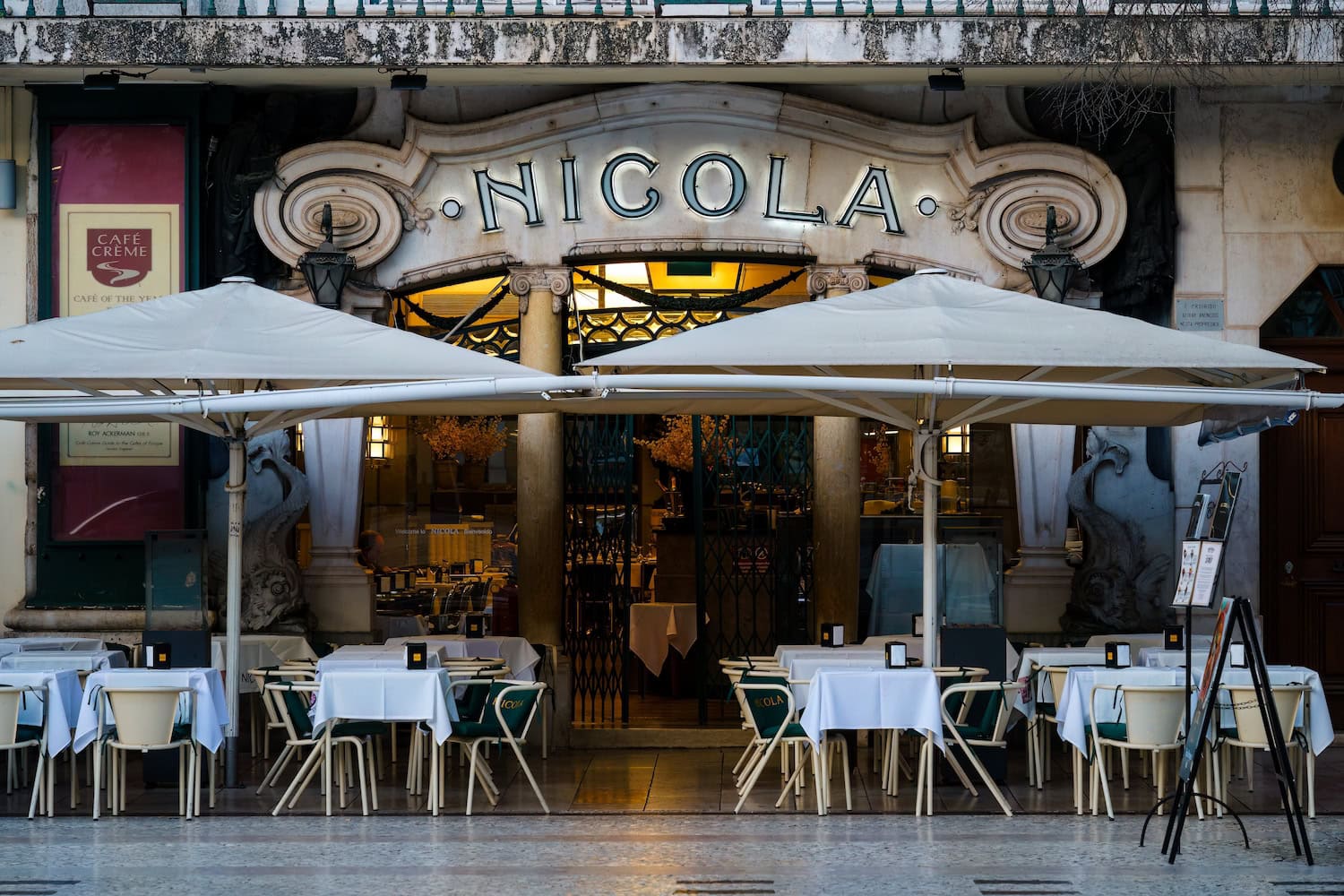 das Café Nicola in Lissabon 