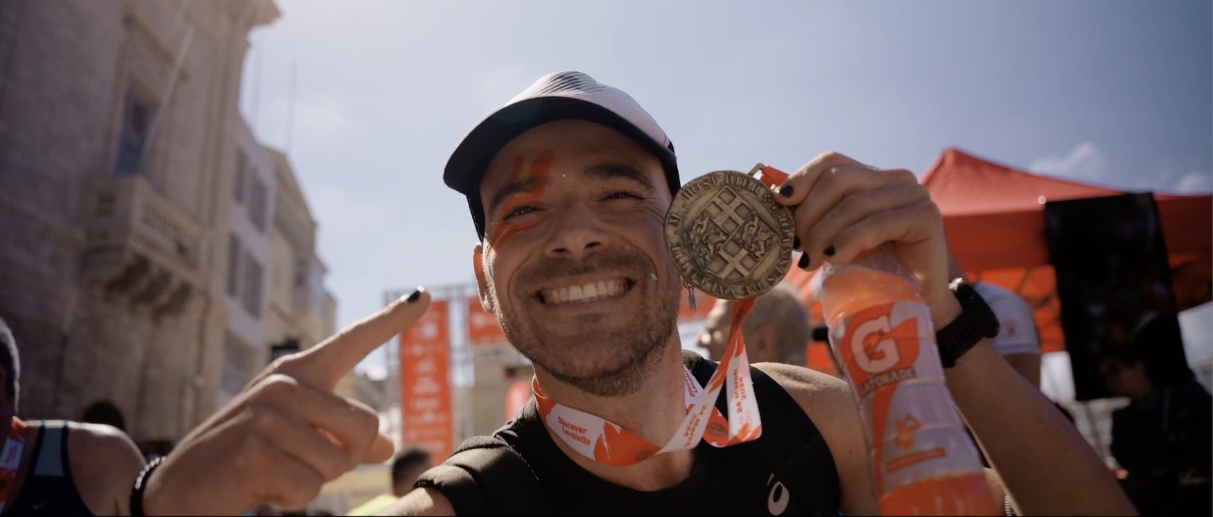 Finisher beim La Valette Marathon