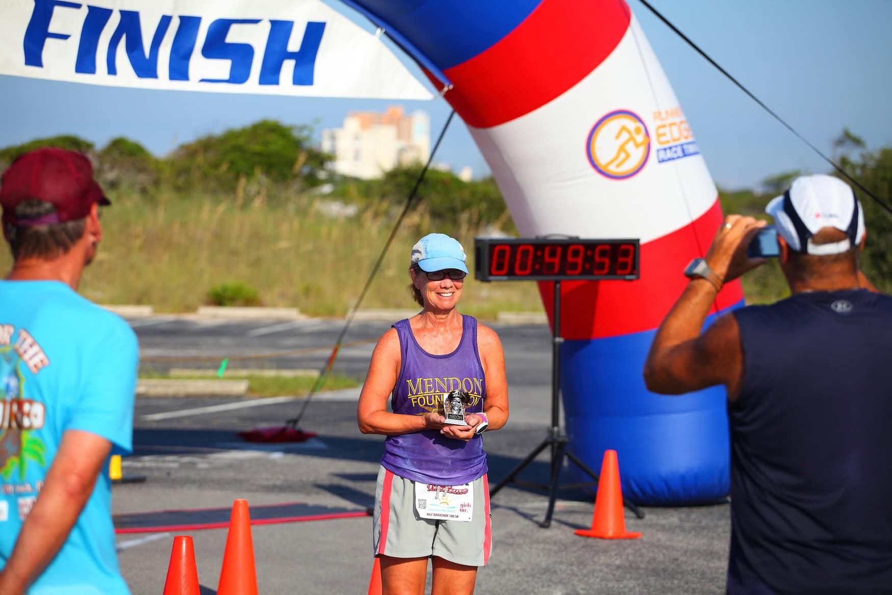 Siegerin beim Panama City Beach Marathon