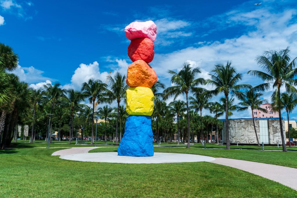 Kunst in Florida im Rahmen der Art Basel Miami