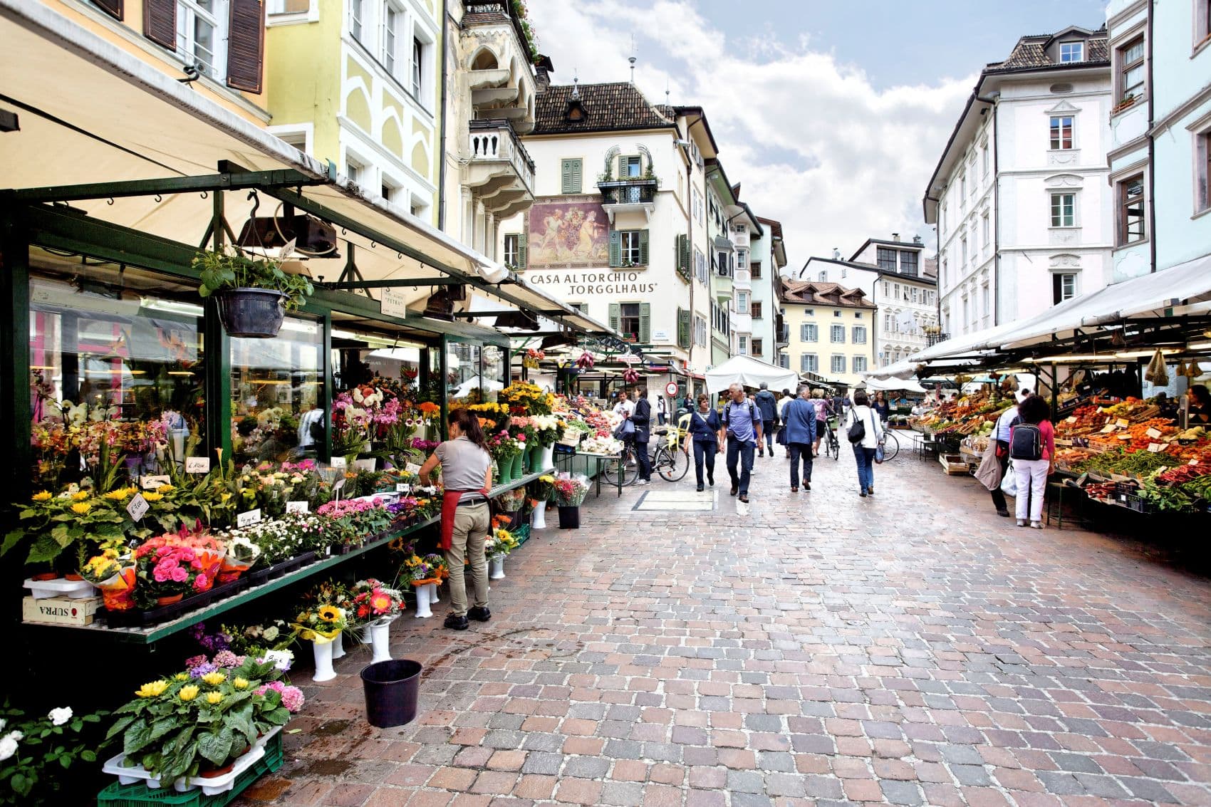 Obstmarkt in Bozen 