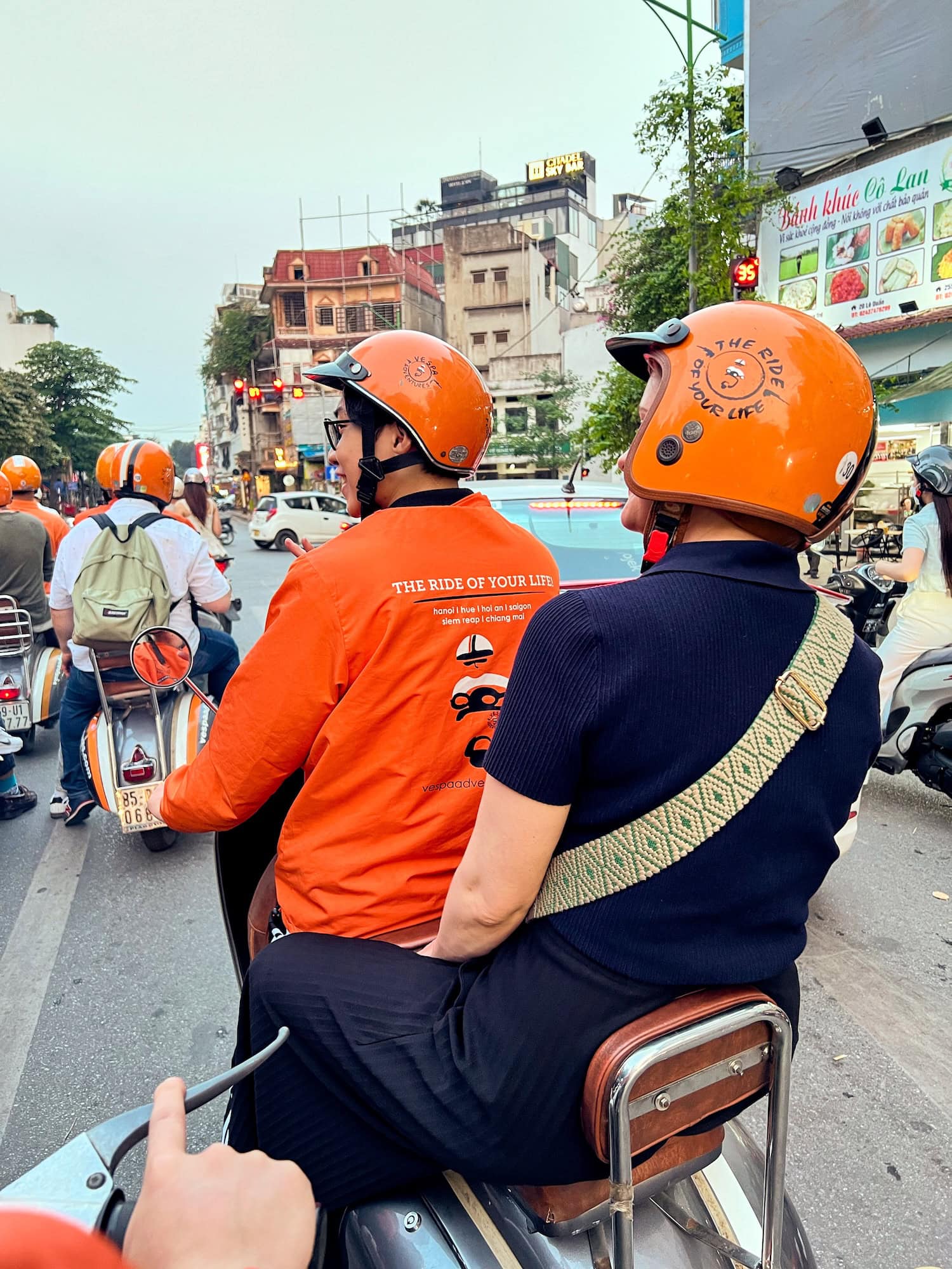 Rollertour durch Hanoi