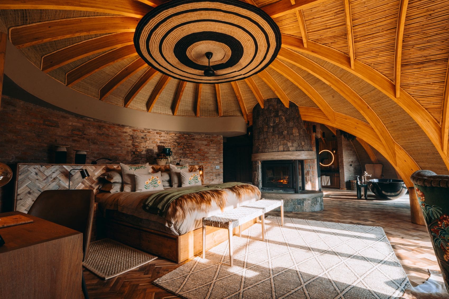 Schlafzimmer in Bisate Reserve Lodge in Ruanda