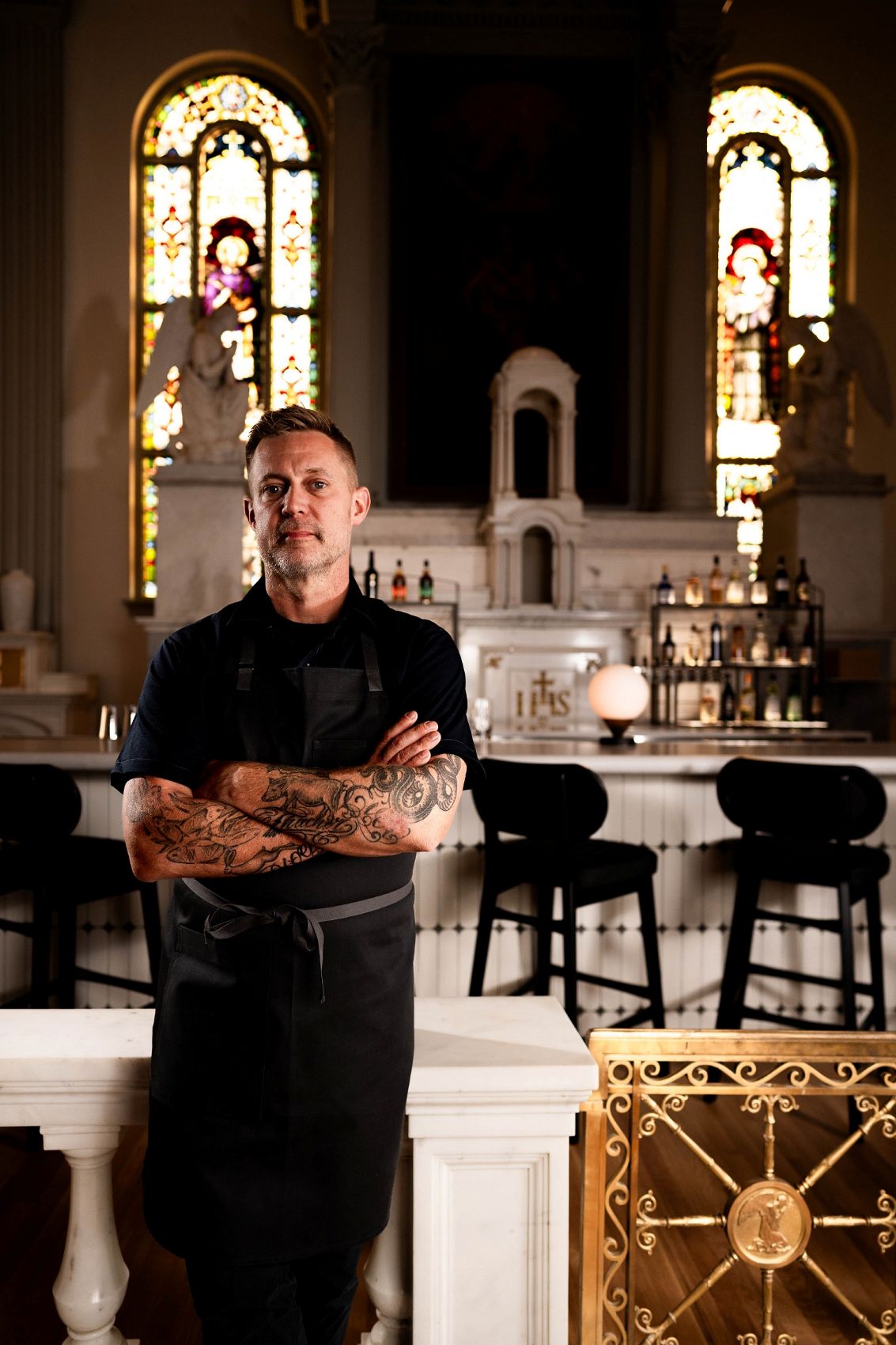 Koch Bryan Voltaggio in Restaurant Wye Oak Tavern