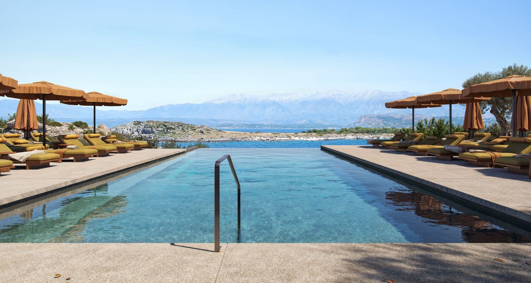 Swimmingpool im JW Marriott Crete Resort
