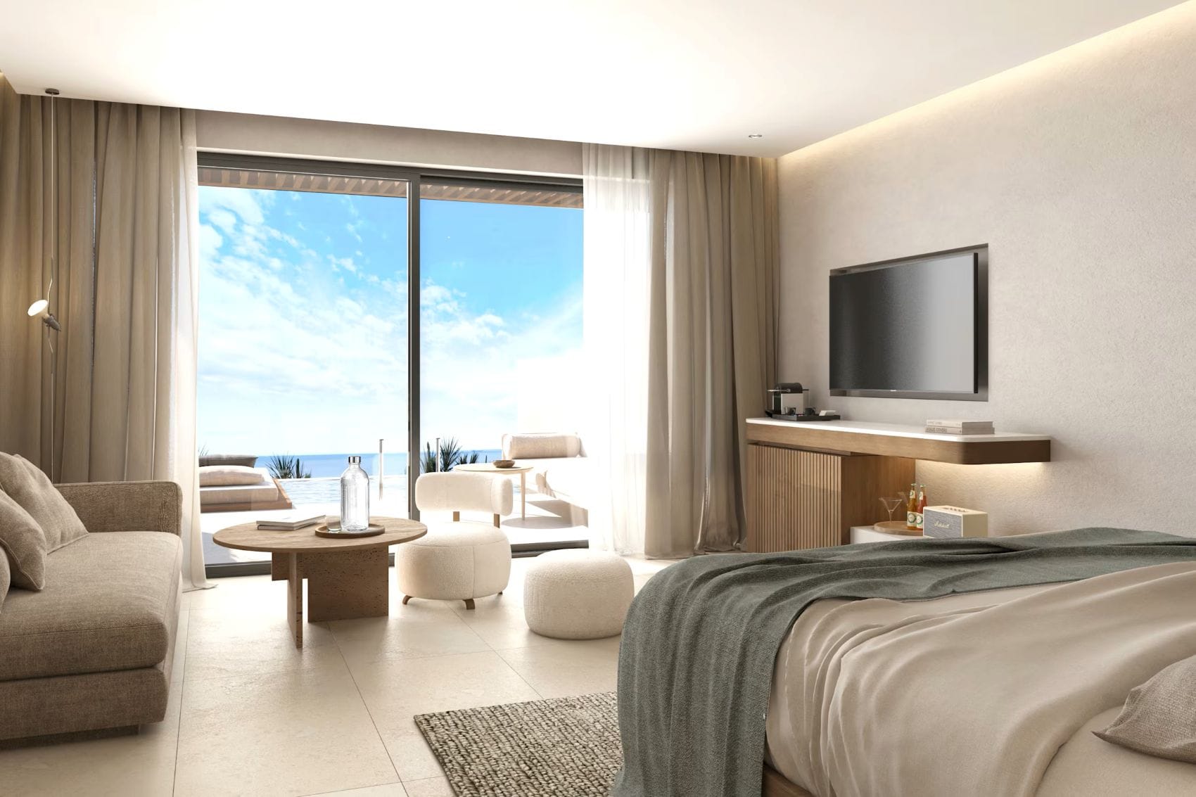 Zimmer im Oros Luxury Beach Resort auf Kreta