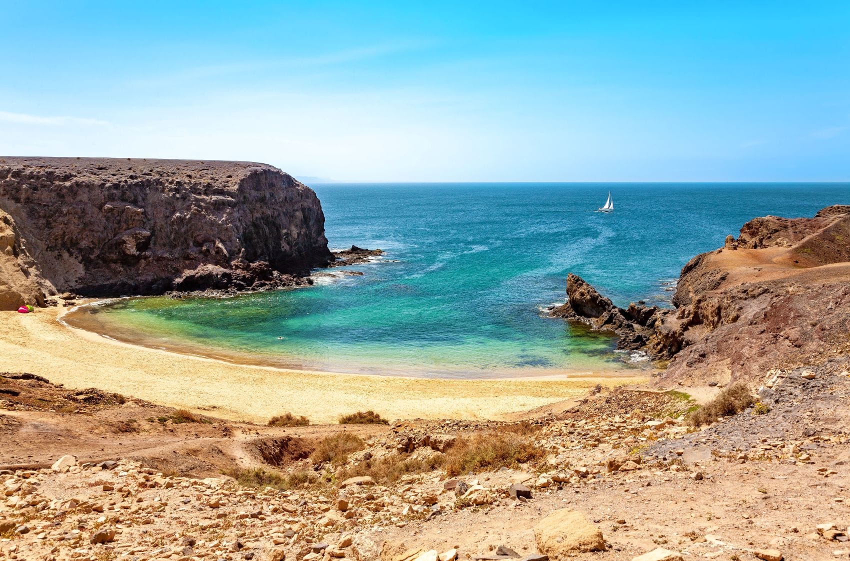 Strand Papagayo auf Lanzarote