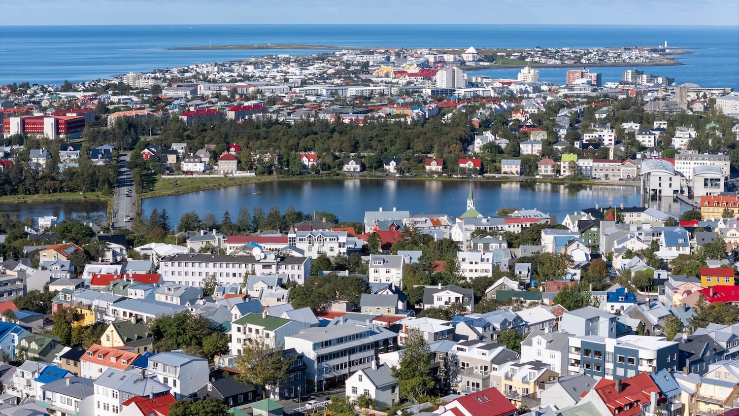 Reykjavík von oben