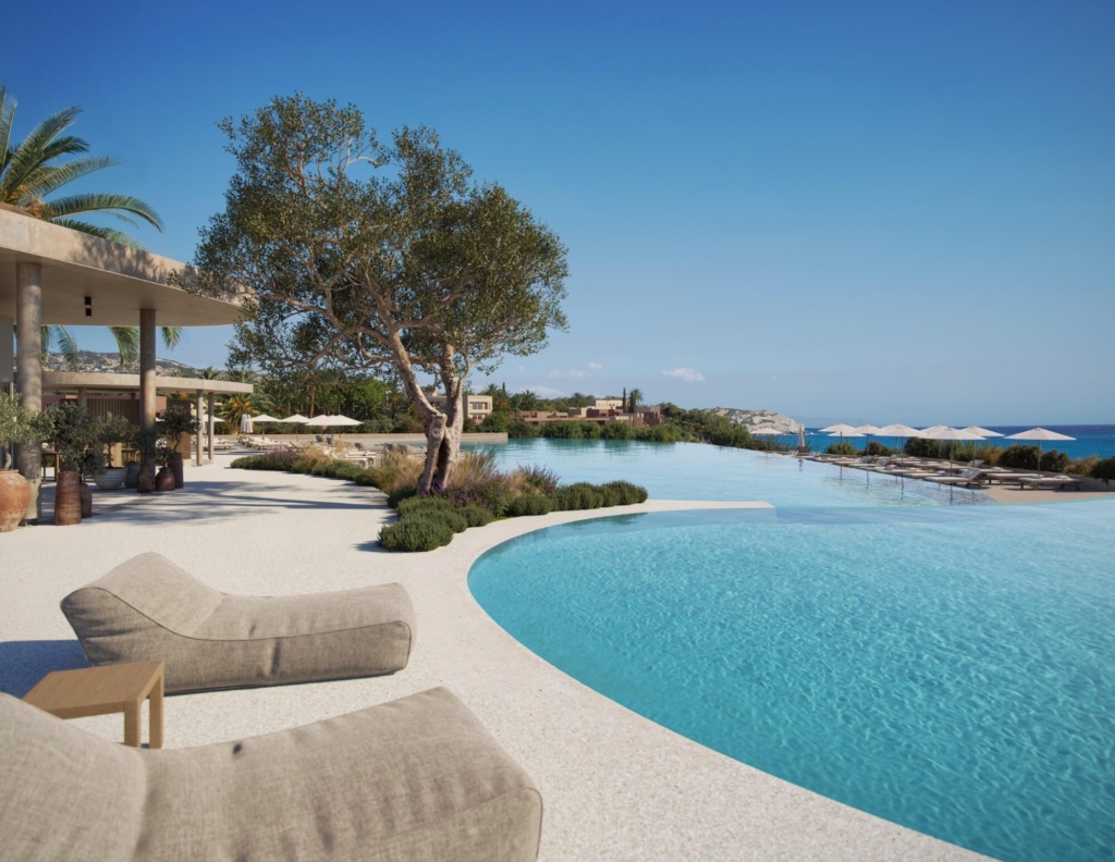 Swimmingpool im Hotel Ananea Roctria auf Kreta
