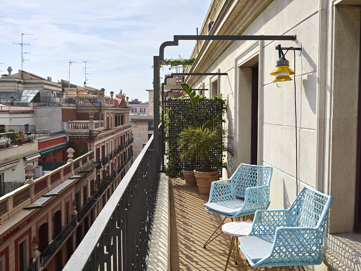 Balkon einer Suite