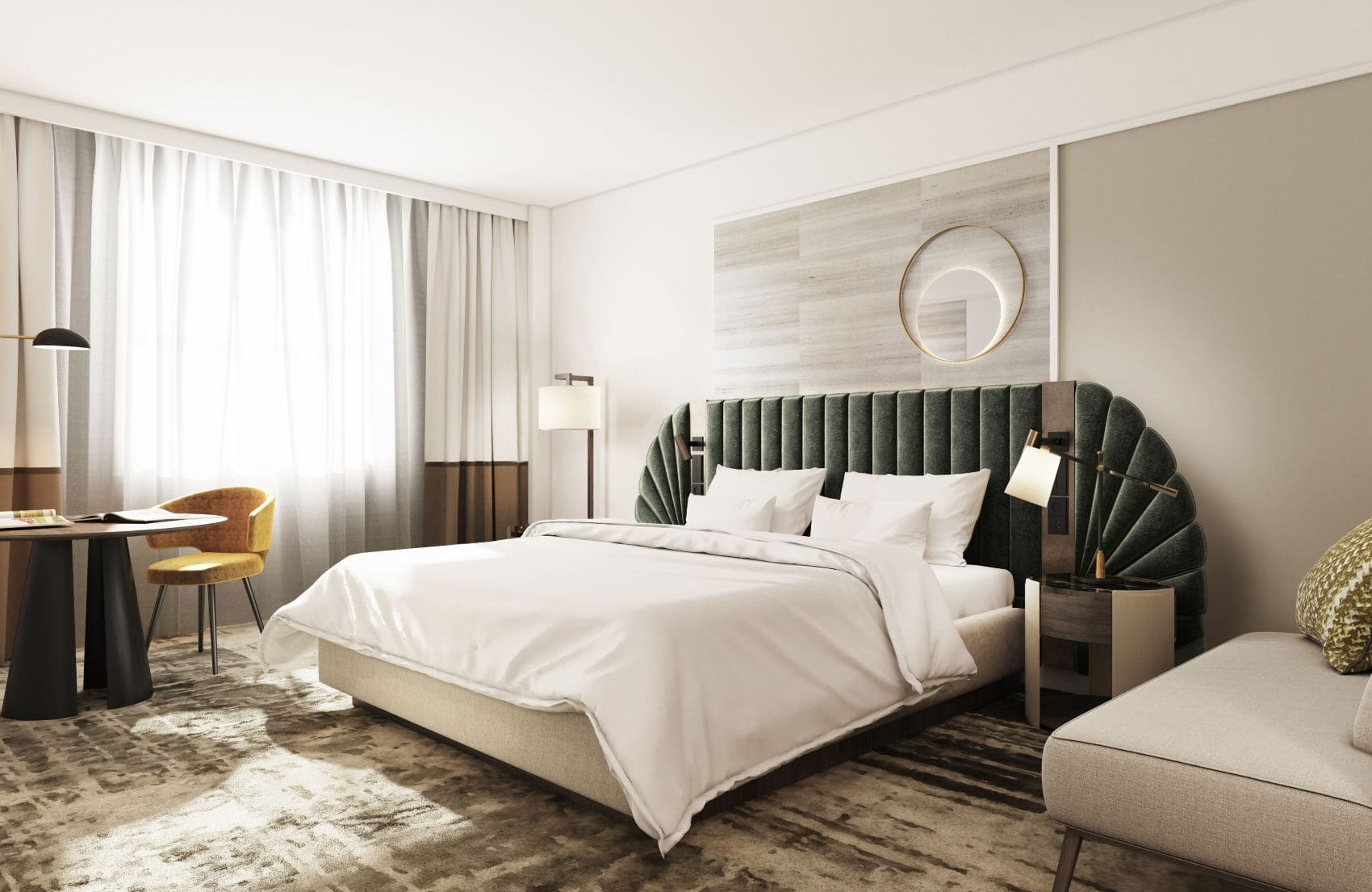 Zimmer im Hilton Hotel Heidelberg