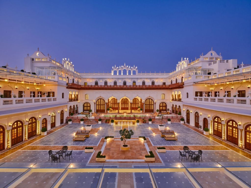 Innenhof Hotel Sarar Manzil Bhopal