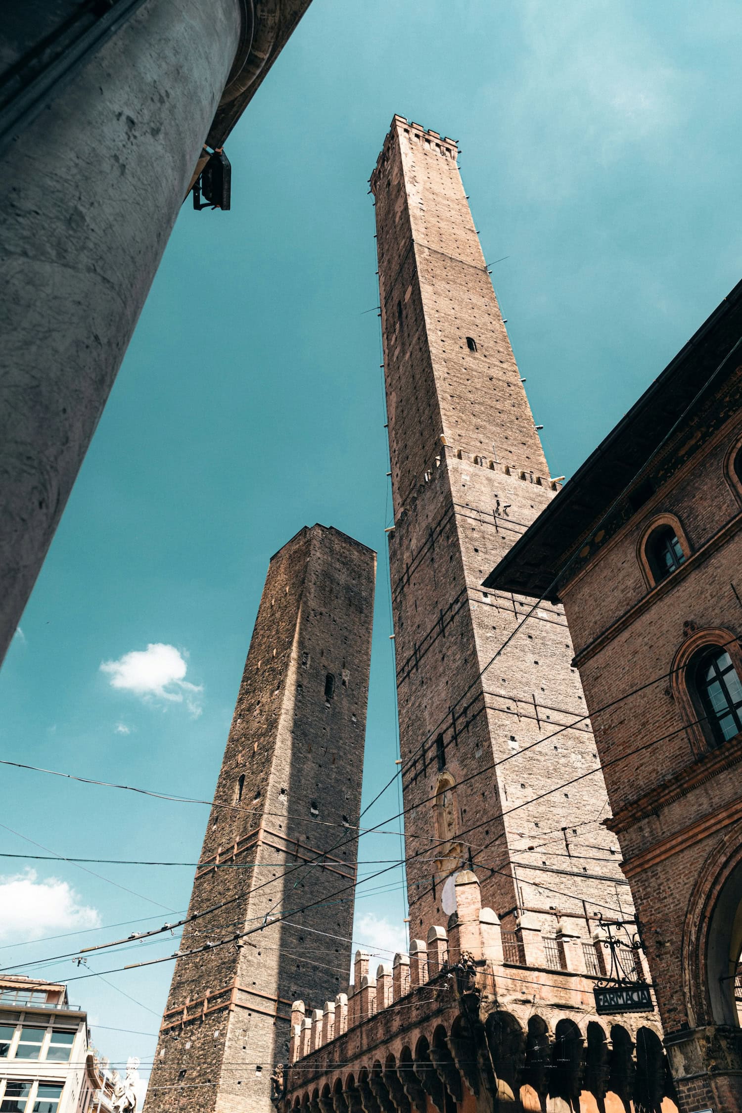 Torre degli Asinelli: Die beiden schiefen Türme von Bologna
