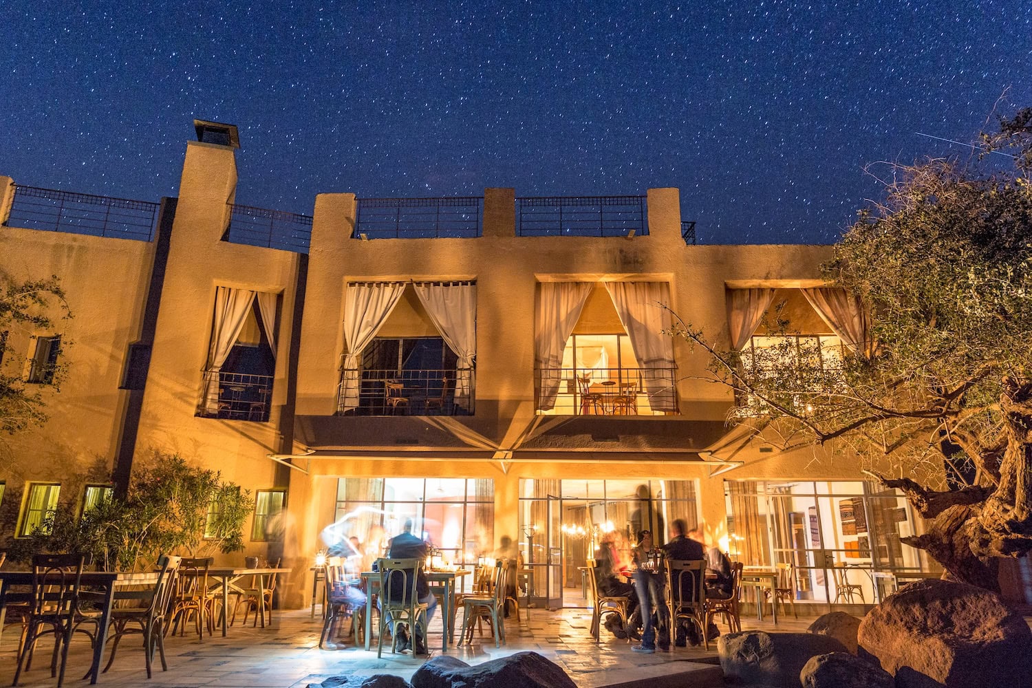 die Feynan Ecolodge in Jordanien