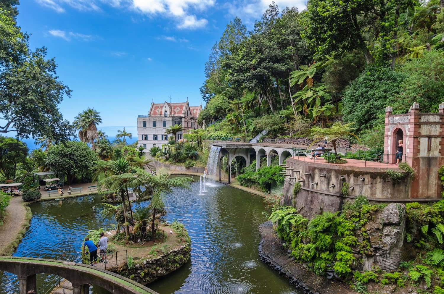 Der Jardim Tropical Monte Palace auf Madeira