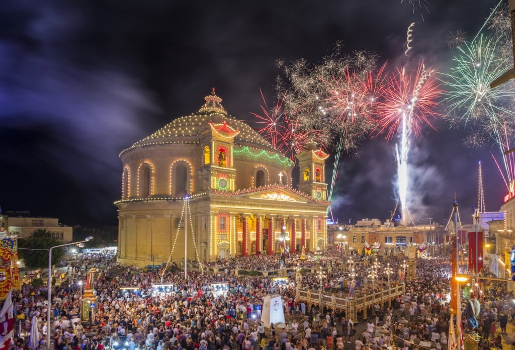 Festas beim Urlaub auf Malta