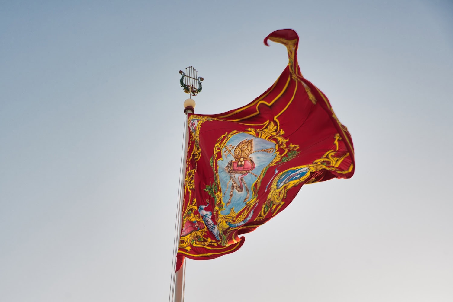 Flagge der Festas auf Malta