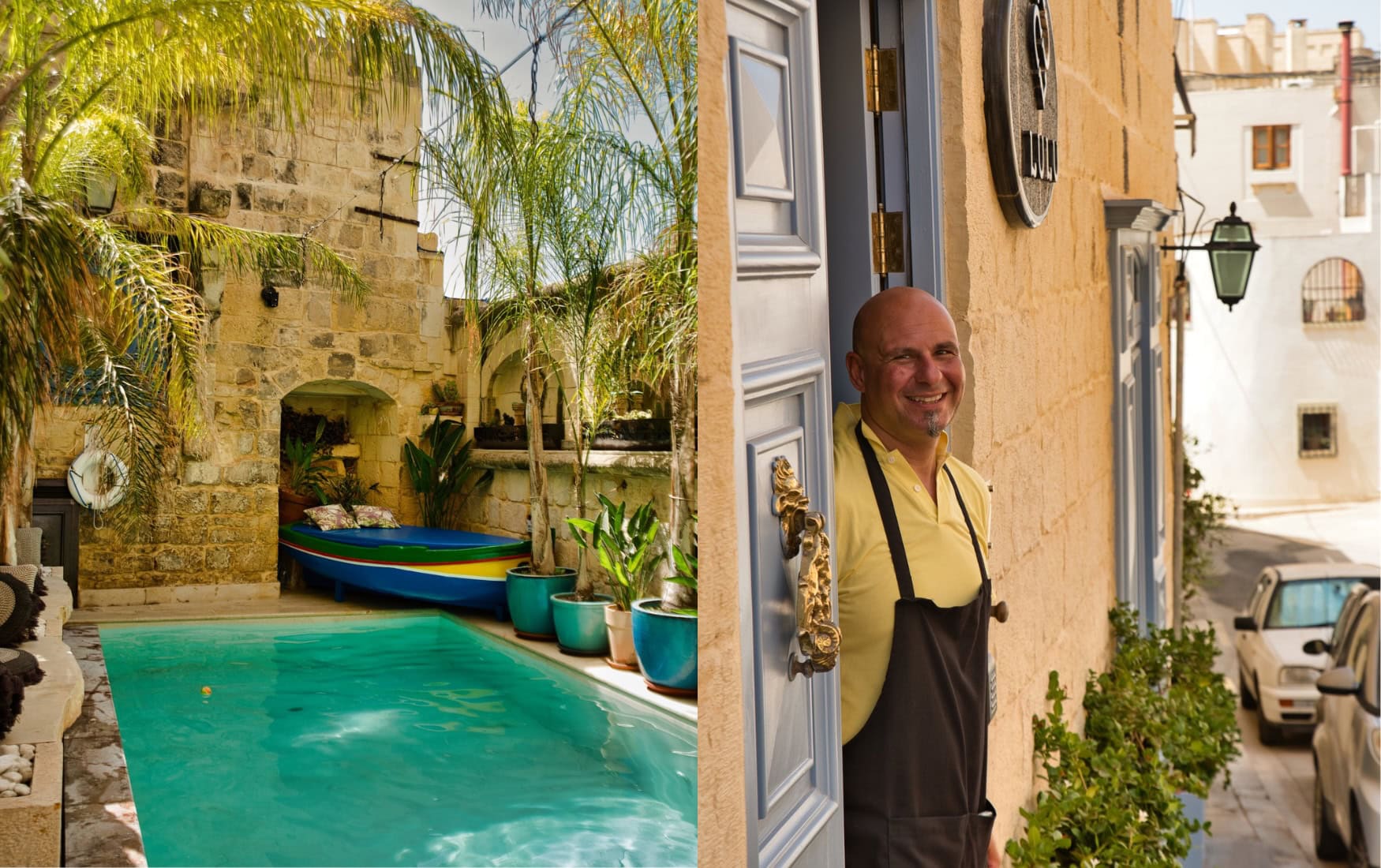 Inhaber Clive Simpson des Lulu Boutiquehotels auf Malta
