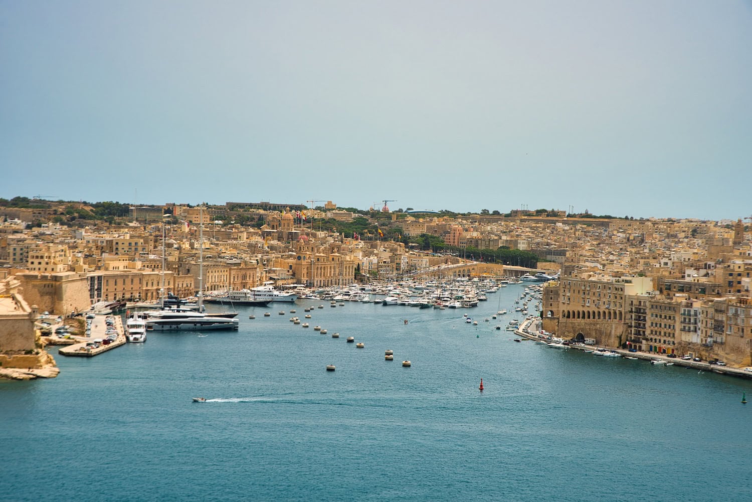 Blick auf die Altstadt von Valetta