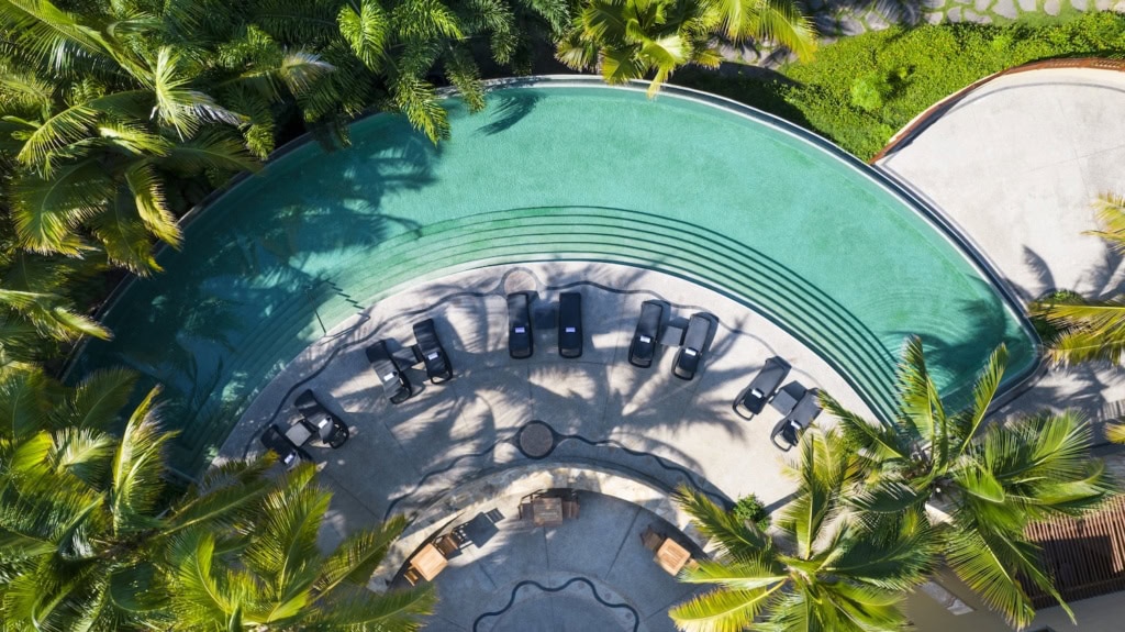 Poollandschaft im Riviera Nayarit