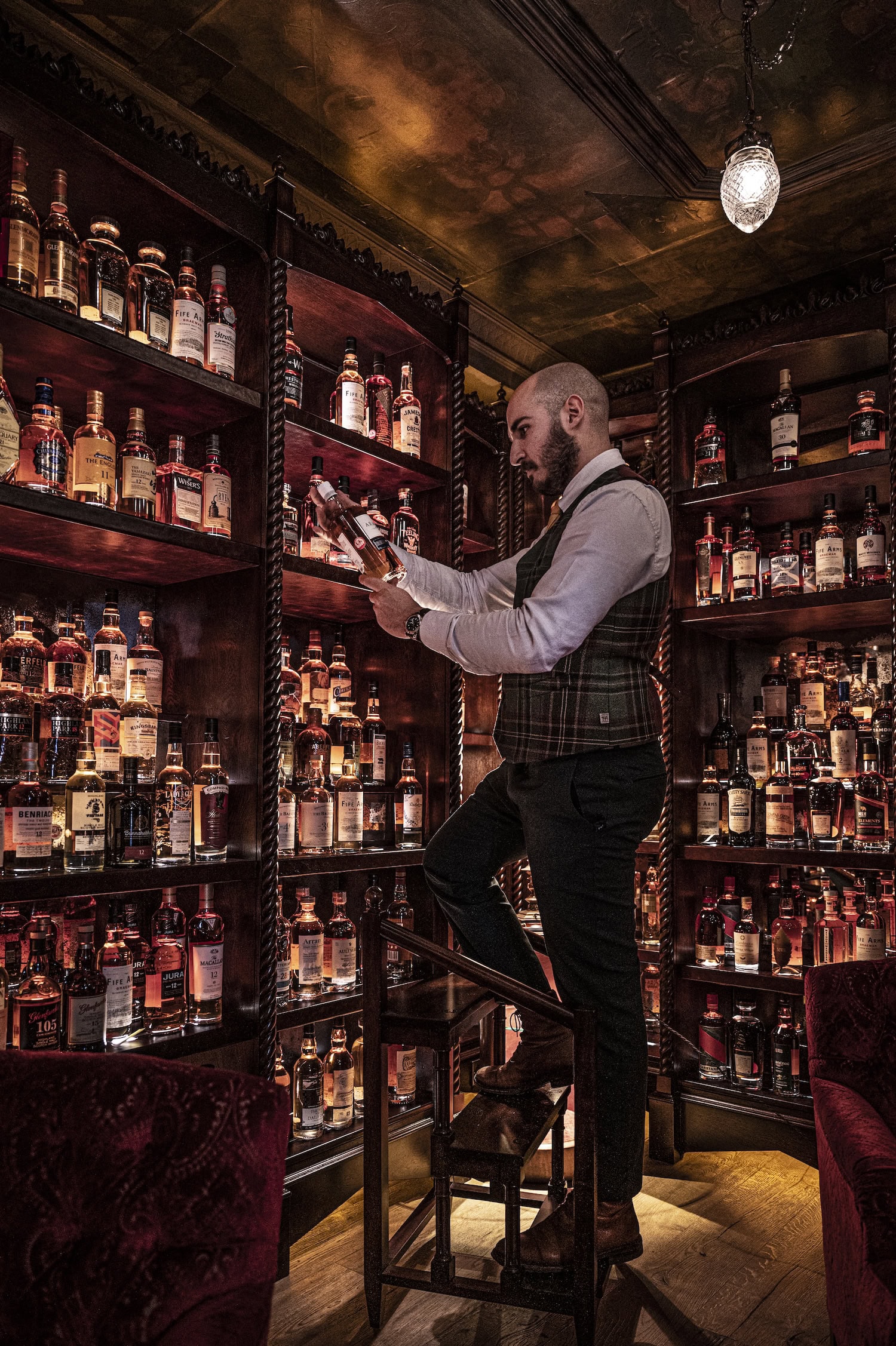 Whisky Bar im The Fife Arms