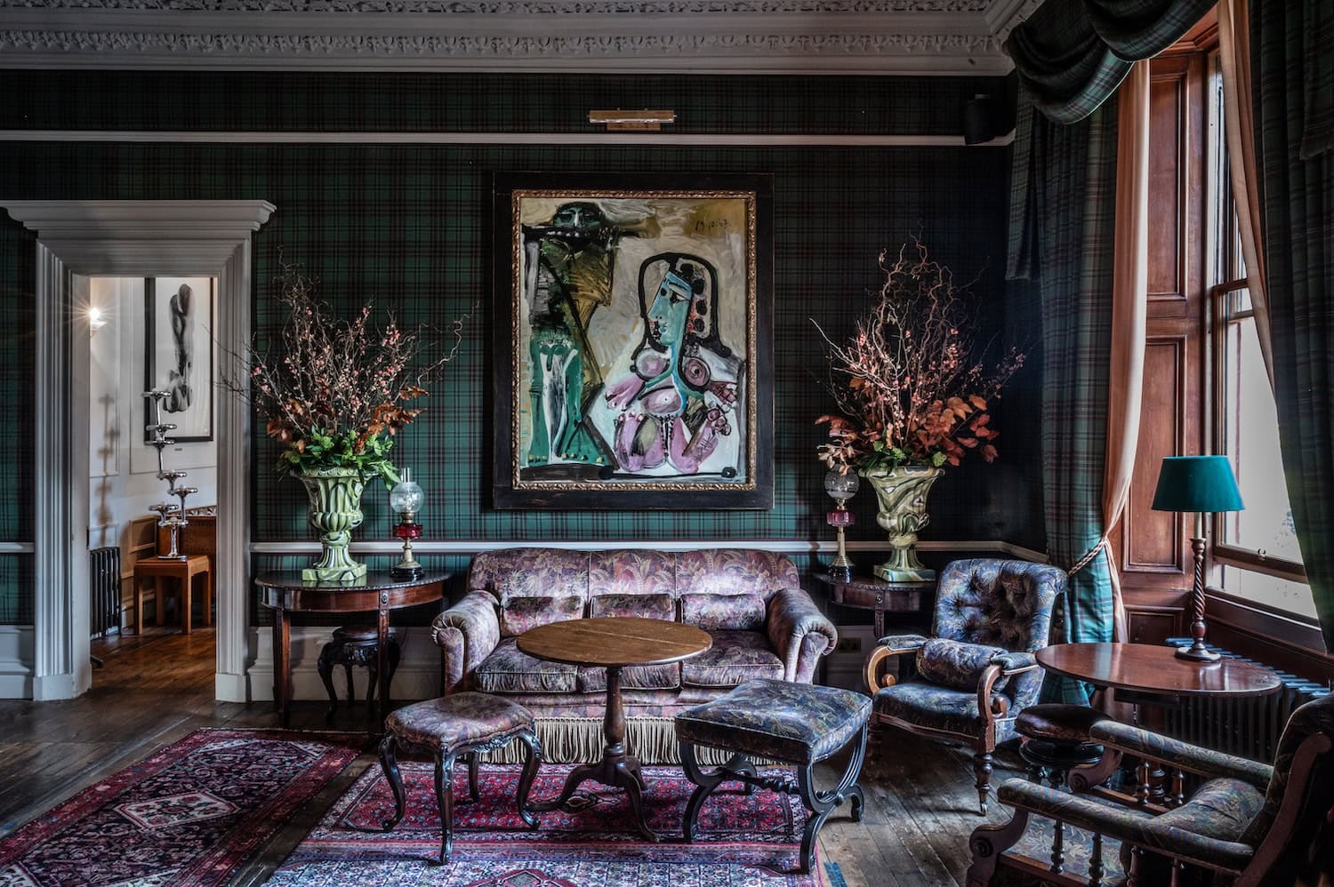 Picasso-Gemälde in einem Hotel in Schottland