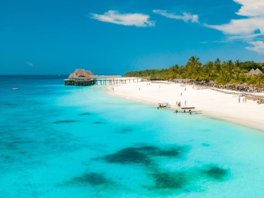 Strand auf Sansibar