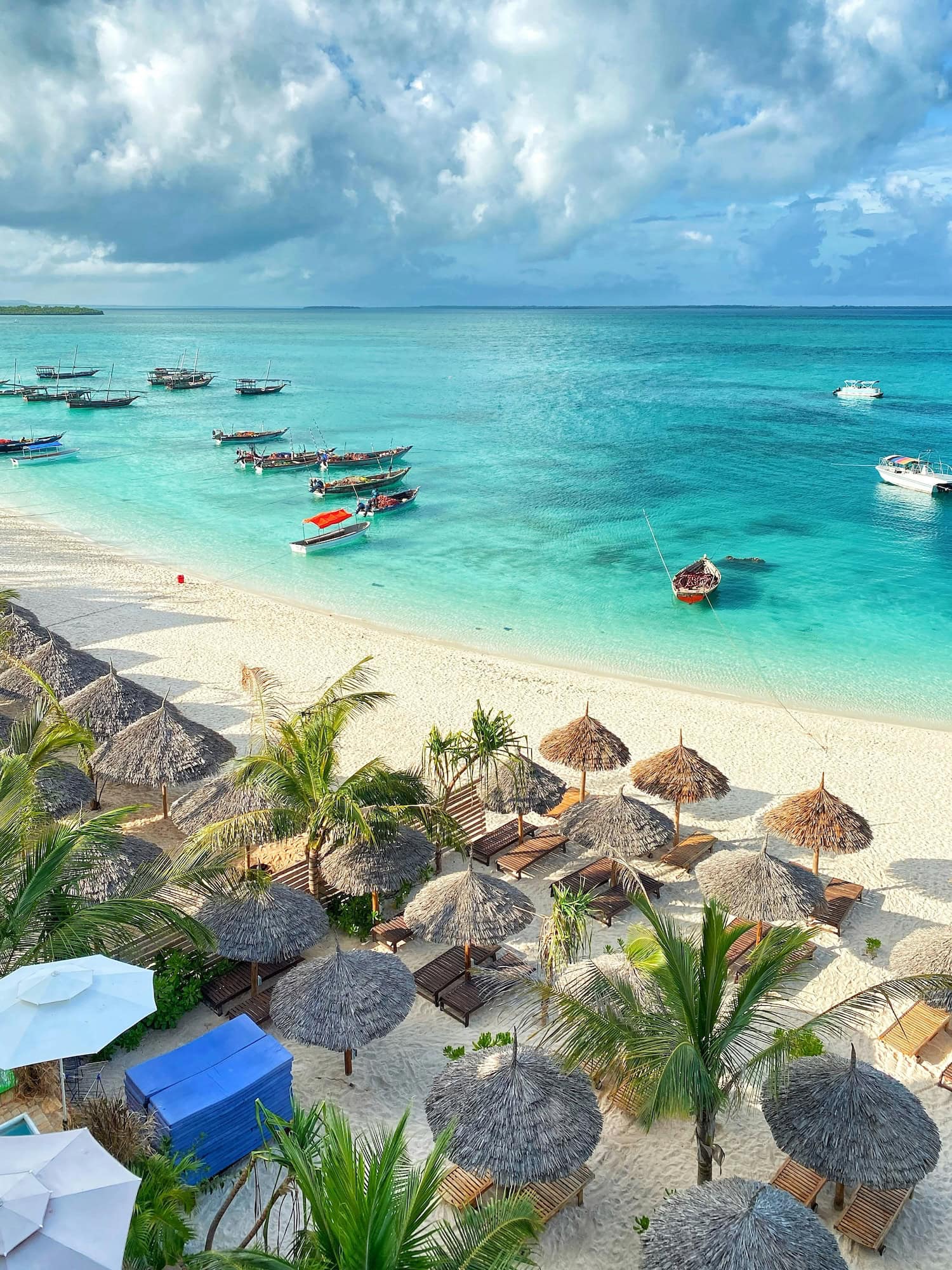 Strand beim Urlaub auf Sansibar