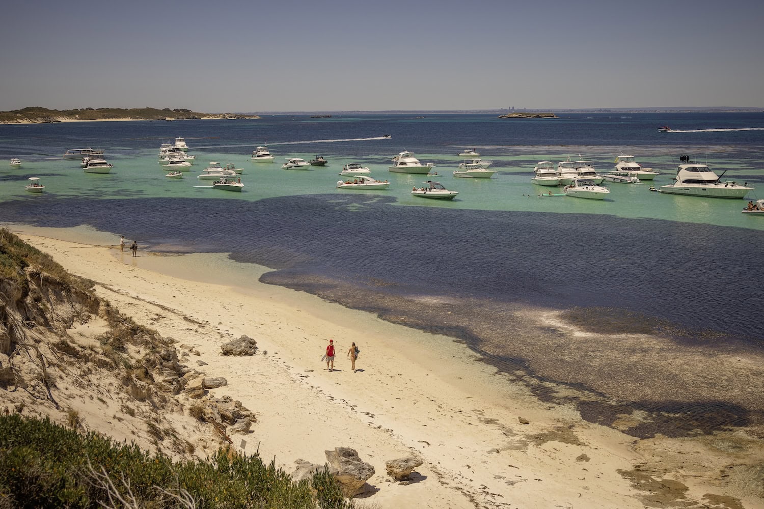 Spaziergang auf Rotnest Island