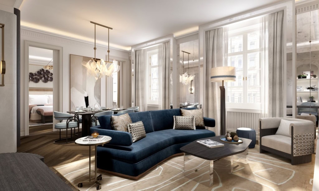 Suite im Mandarin Oriental Vienna