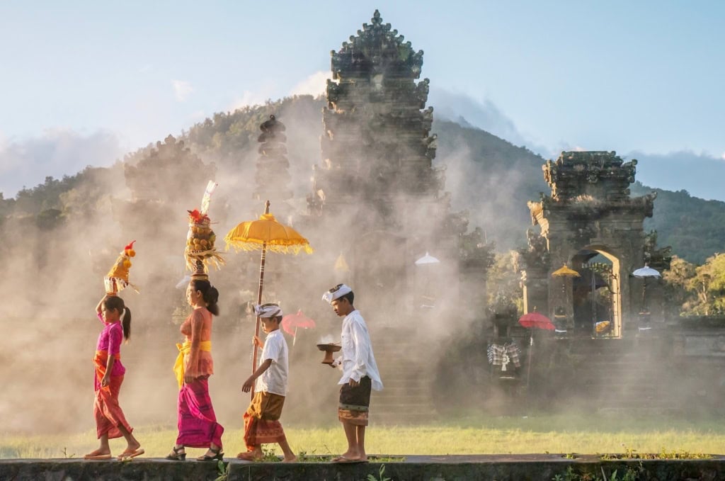 Tempelfest in Bali